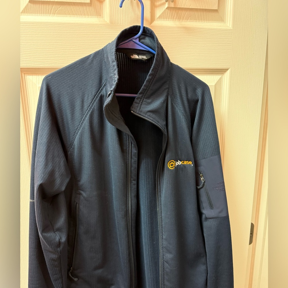 The North Face navy blue light jacket MEDIUM